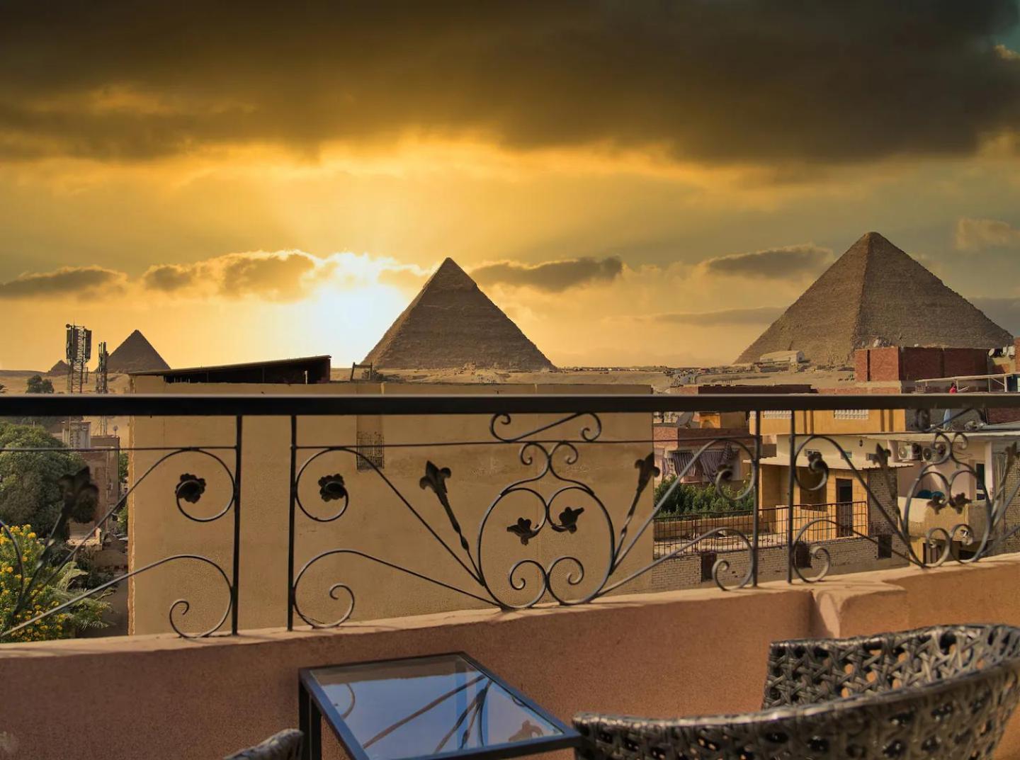 Narmer Pyramids View Kafrat al Jabal Exterior photo